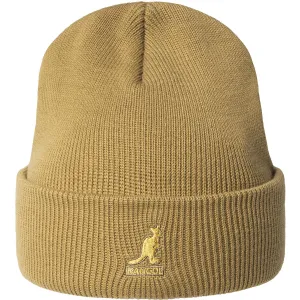 Acrylic Cuff Beanie - Camel