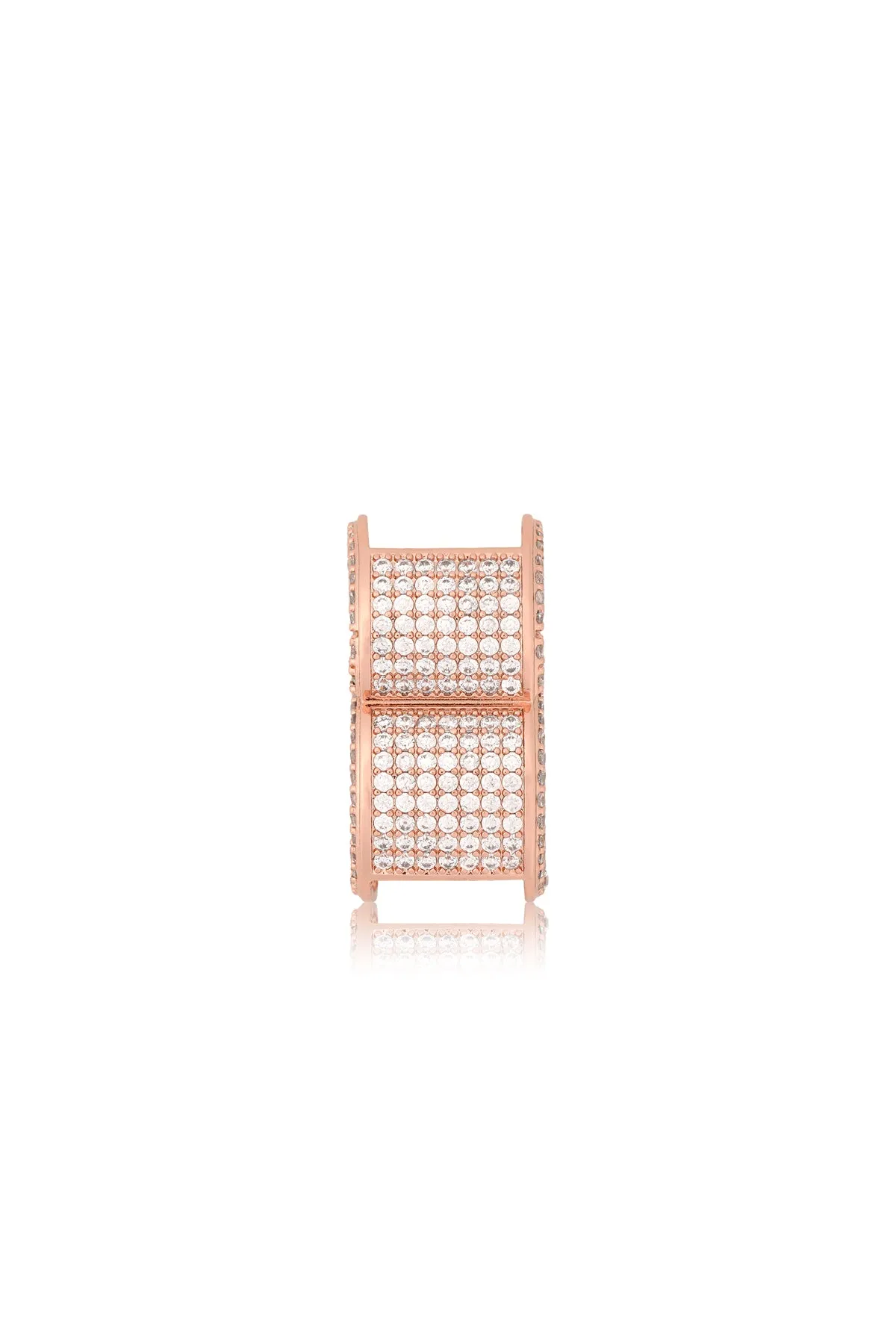 Alva Ring Brooch - Rose Gold