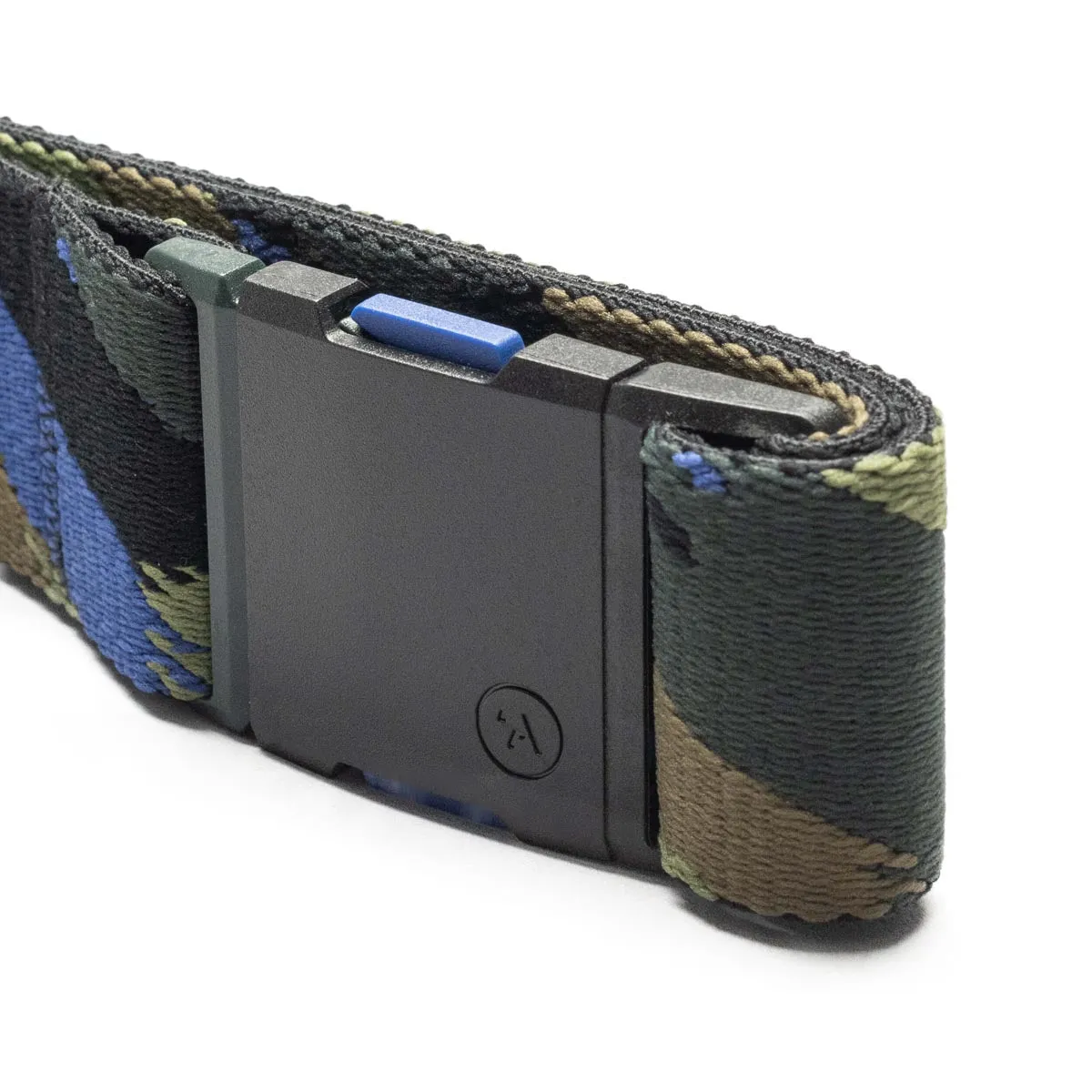 Arcade Brushstroke Belt - Black/Cobalt