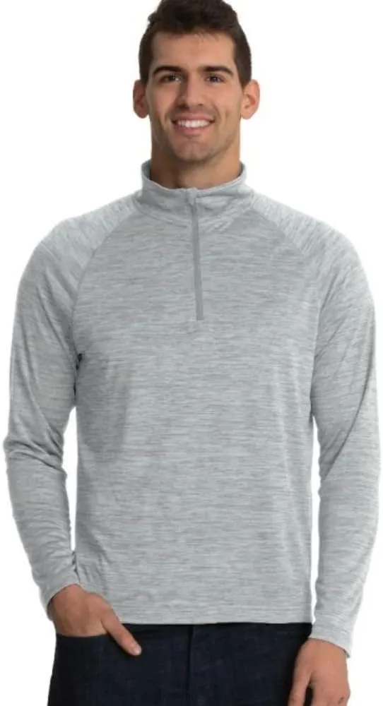 Charles River Apparel Men's Space Dye Moisture Wicking Performance Pullover