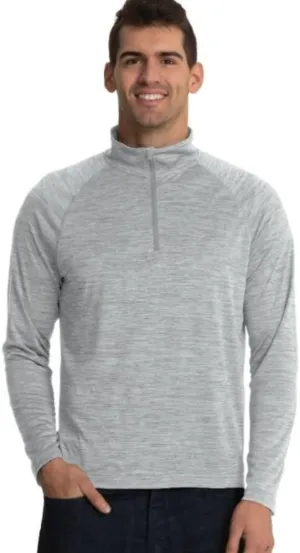 Charles River Apparel Men's Space Dye Moisture Wicking Performance Pullover