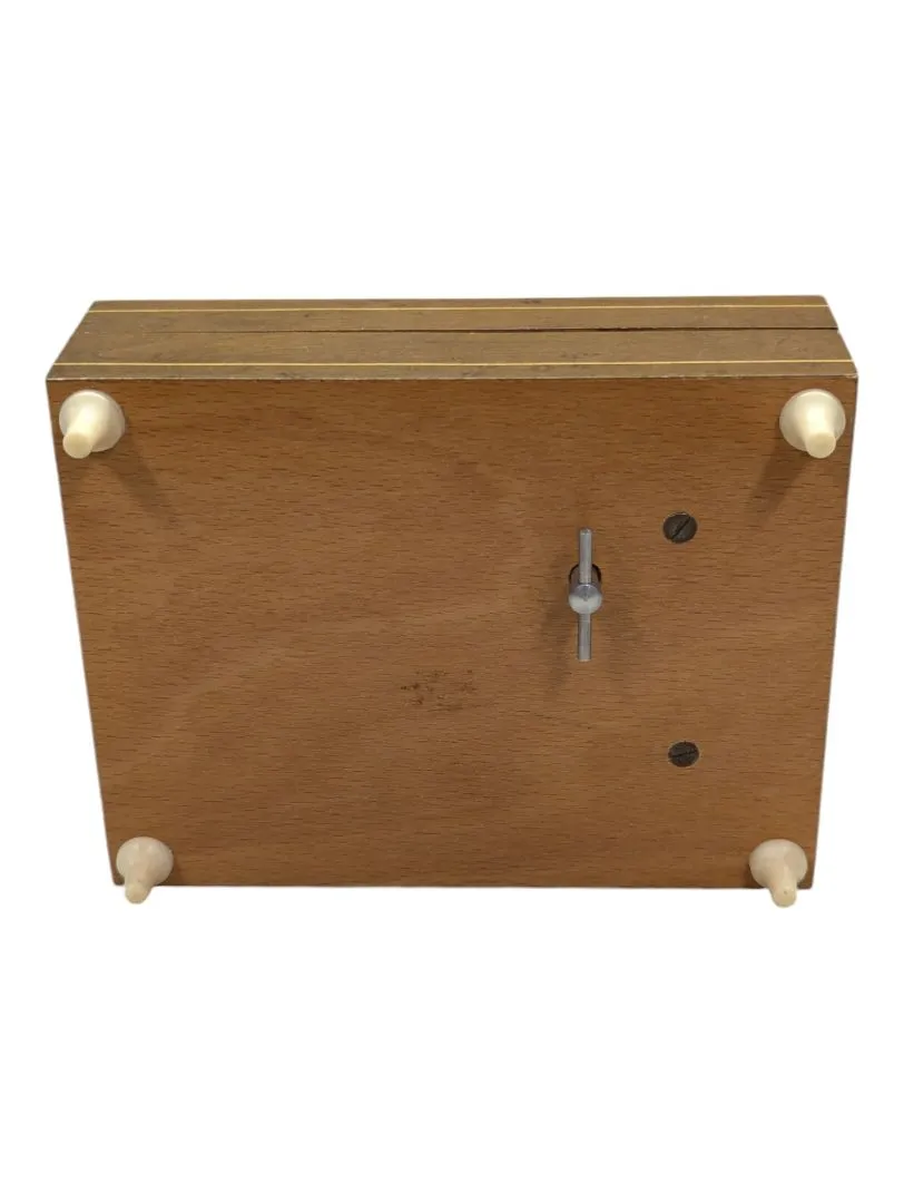 Inlaid Lacquer Wood Music Jewelry Box