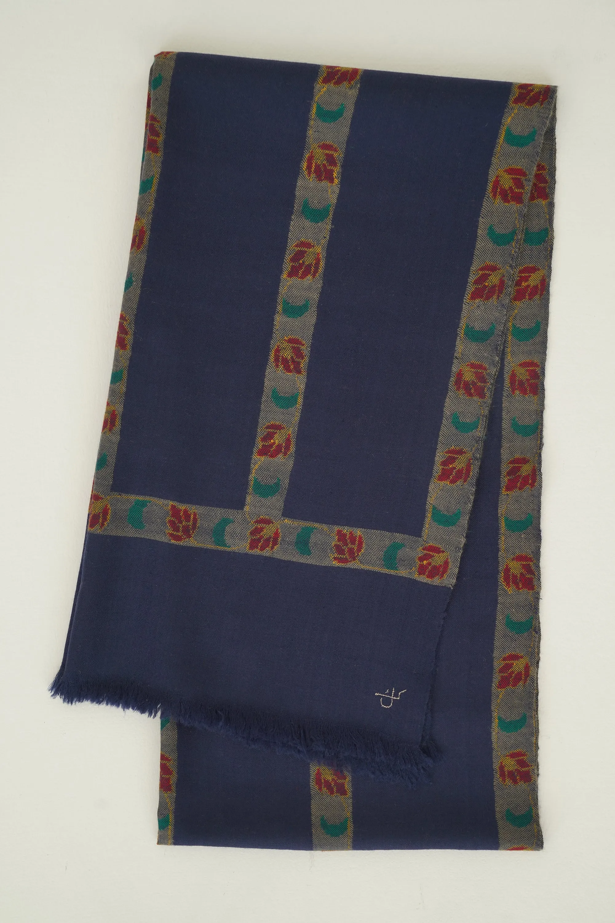 Kani Abdar Hand Woven Pashmina Scarf Winternight