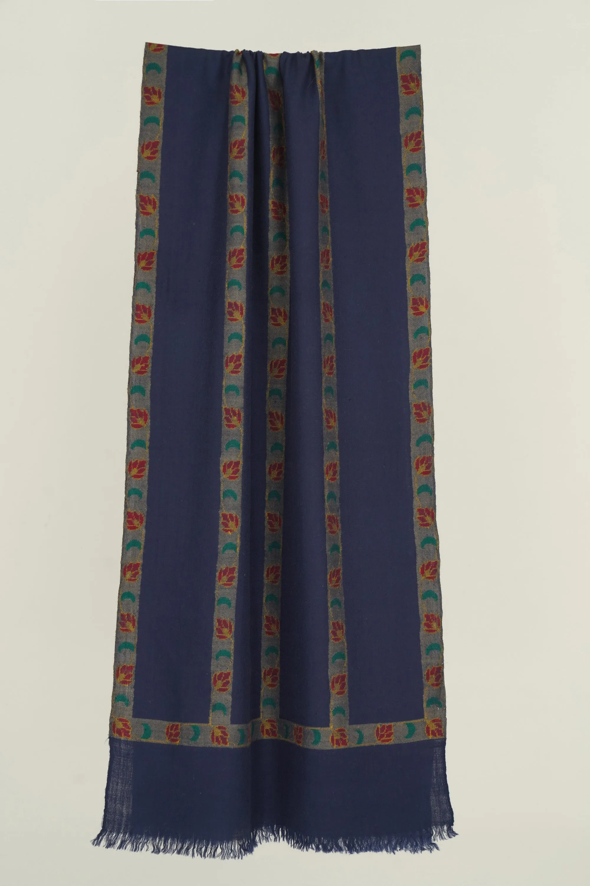 Kani Abdar Hand Woven Pashmina Scarf Winternight
