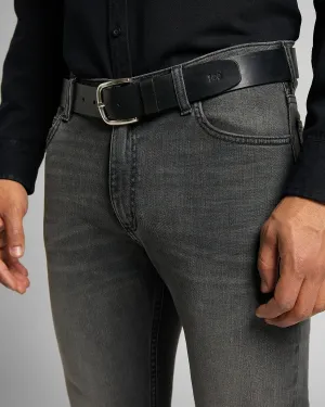 Lee Leather Belt - Black