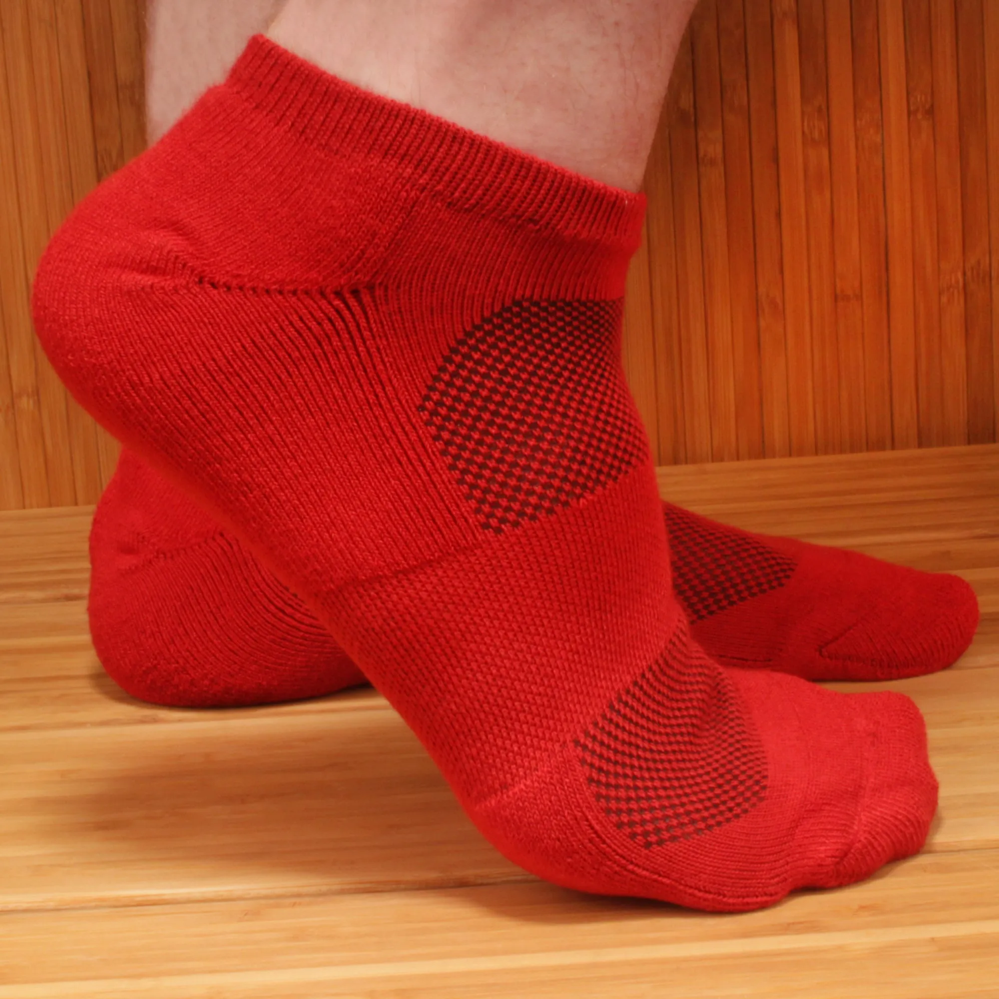 Men's Rayon from Bamboo Fiber Sports Superior Wicking Athletic Ankle Socks