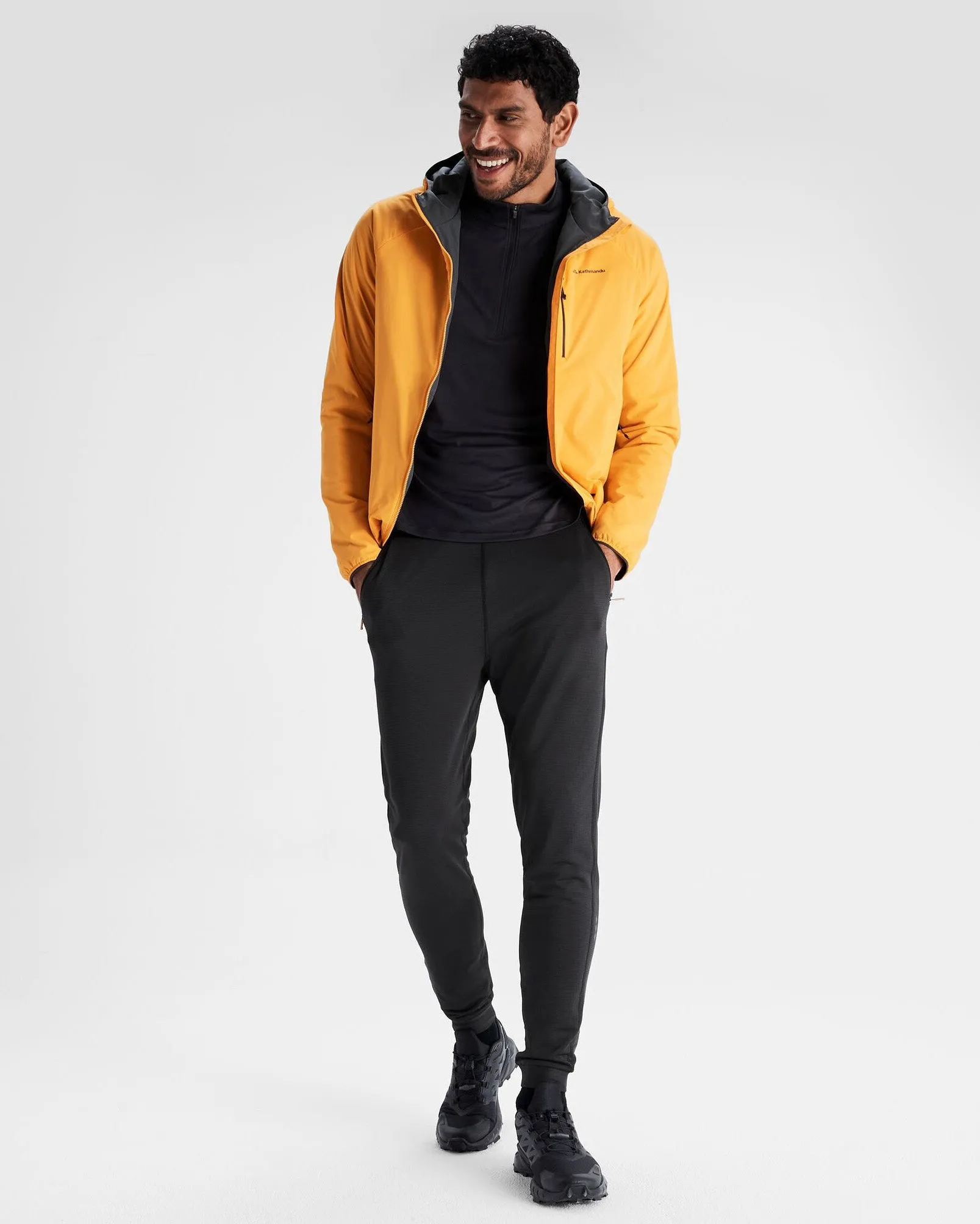 Men's Seeker Fleece Joggers - Black Stingray