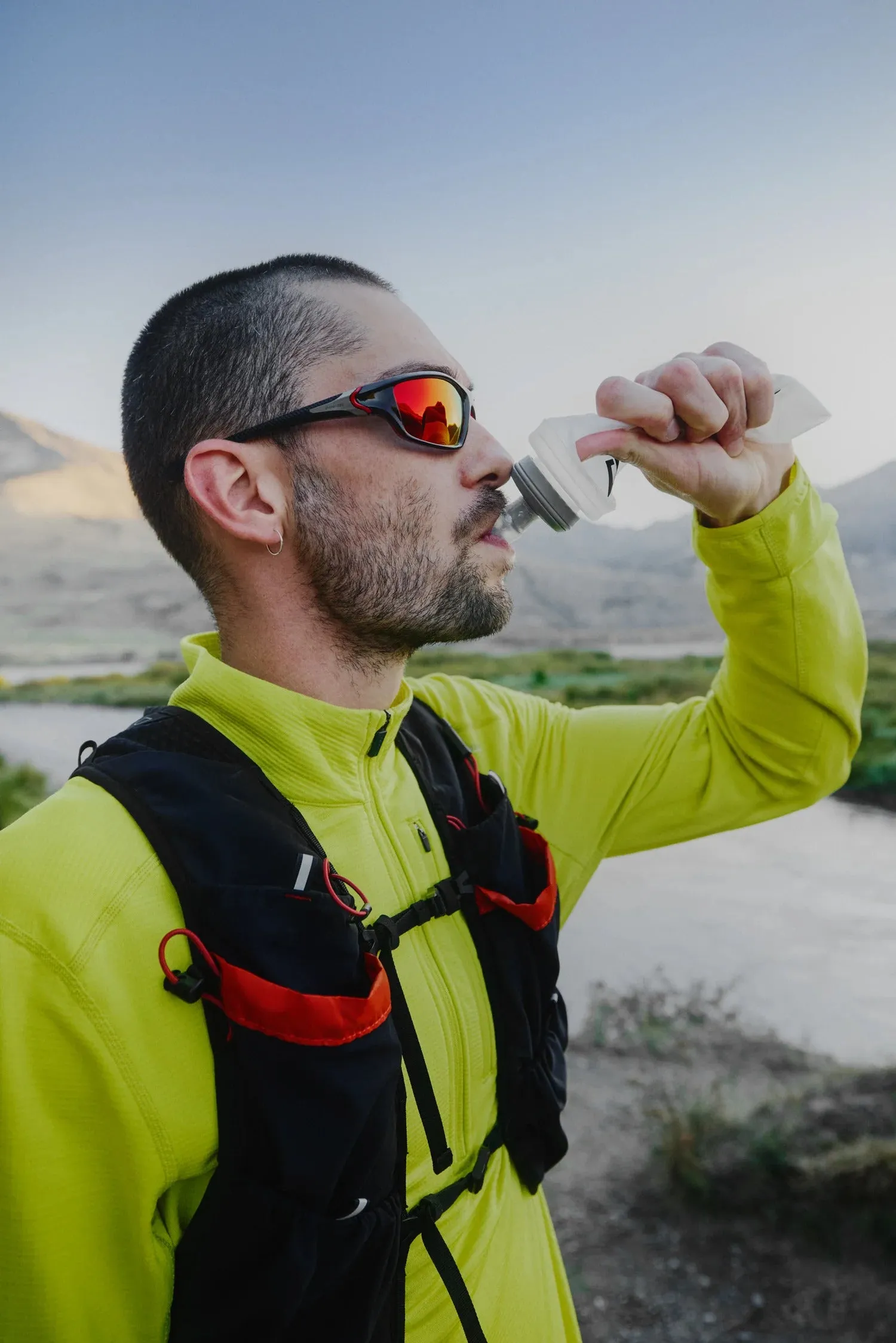 Men's Seeker Fleece ¼ Zip Pullover - Bright Moss
