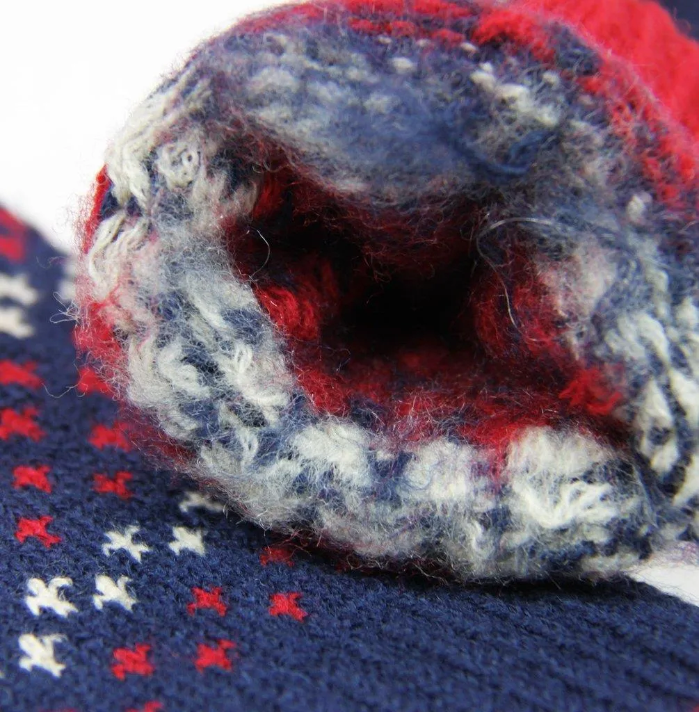 Native Knit Gloves (Navy)